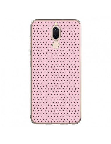 Coque Huawei Mate 10 Lite Artsy Dots Pink - Ninola Design