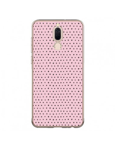 Coque Huawei Mate 10 Lite Artsy Dots Pink - Ninola Design