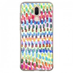 Coque Huawei Mate 10 Lite Artsy Strokes Stripes Colorful...