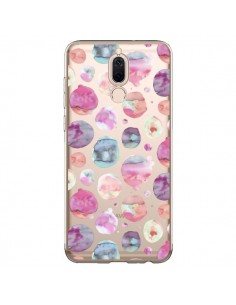 Coque Huawei Mate 10 Lite Big Watery Dots Pink - Ninola...