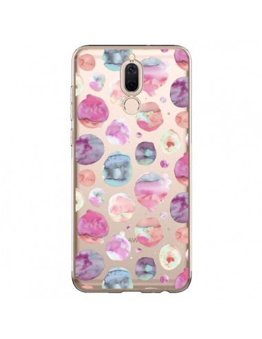 Coque Huawei Mate 10 Lite Big Watery Dots Pink - Ninola Design