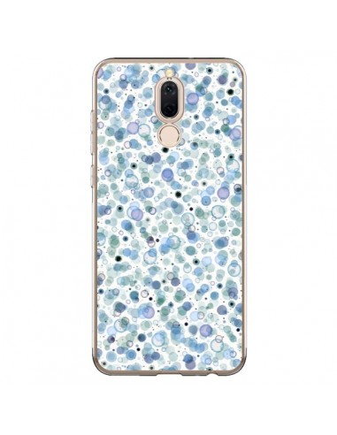 Coque Huawei Mate 10 Lite Cosmic Bubbles Blue - Ninola Design