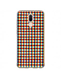 Coque Huawei Mate 10 Lite Crossed Eyes Lines Red - Ninola...
