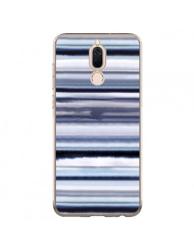 Coque Huawei Mate 10 Lite Degrade Stripes Watercolor Navy - Ninola Design