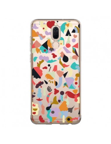 Coque Huawei Mate 10 Lite Dreamy Animal Shapes White - Ninola Design