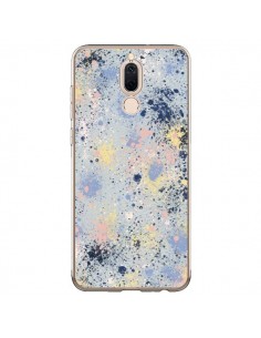 Coque Huawei Mate 10 Lite Gradient Watercolor Lines Blue...