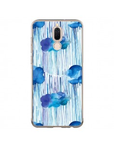 Coque Huawei Mate 10 Lite Rain Stitches Neon - Ninola Design