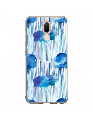 Coque Huawei Mate 10 Lite Rain Stitches Neon - Ninola Design