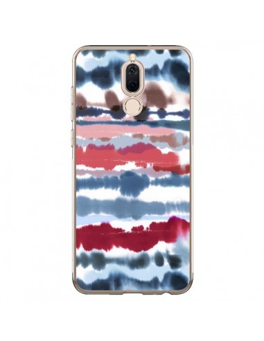 Coque Huawei Mate 10 Lite Smoky Marble Watercolor Dark - Ninola Design