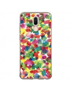 Coque Huawei Mate 10 Lite Speckled Watercolor Blue -...