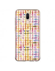 Coque Huawei Mate 10 Lite Vichy Black Yellow - Ninola Design