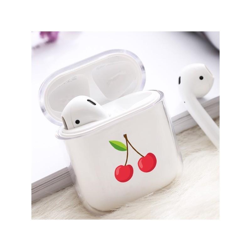 Coque AirPods Cerise