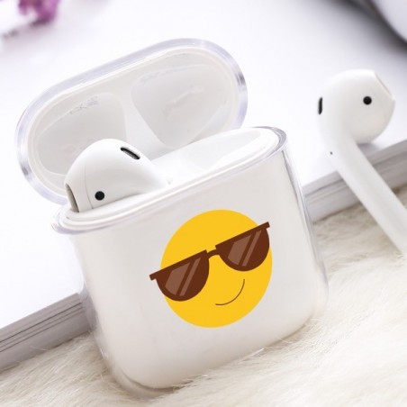 Coque AirPods Smiley Cool