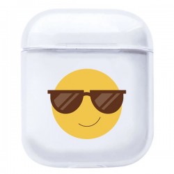Coque AirPods Smiley Cool 2