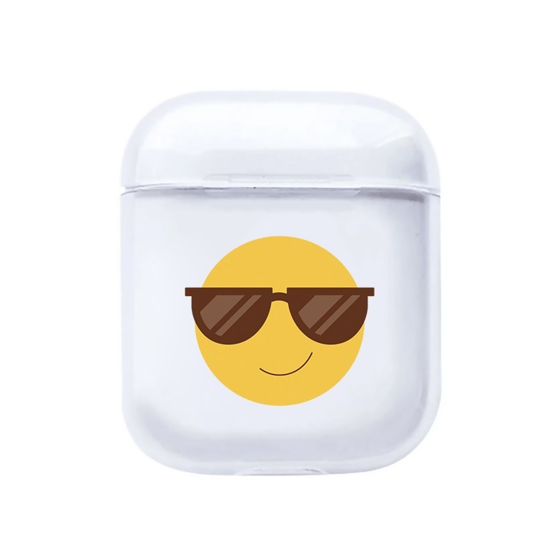 Coque AirPods Smiley Cool