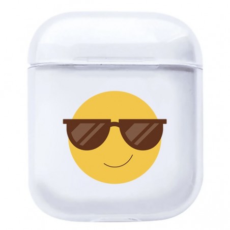 Coque AirPods Smiley Cool