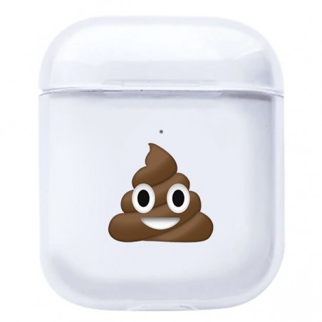 Coque AirPods Smiley Caca