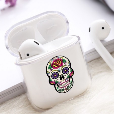 Coque AirPods Tête de Mort Mexicaine