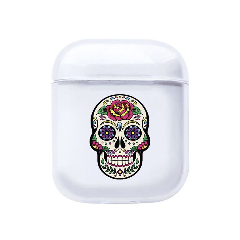 Coque AirPods Tête de Mort Mexicaine