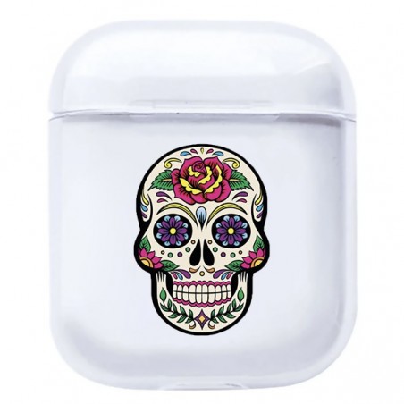 Coque AirPods Tête de Mort Mexicaine