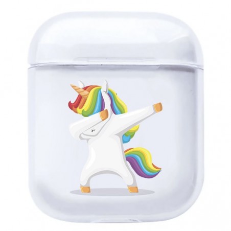 Coque AirPods Dab de Licorne