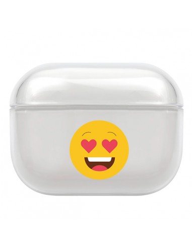 Coque AirPods Pro Smiley Amoureux