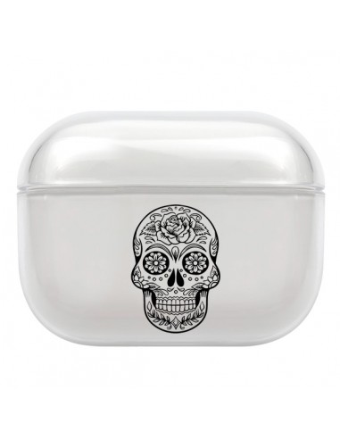 Coque AirPods Pro Tête de Mort Noire