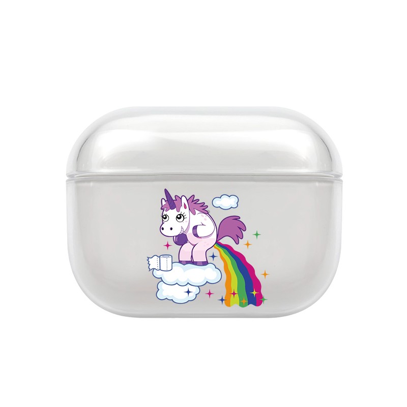 Coque AirPods Pro Licorne qui fait Caca