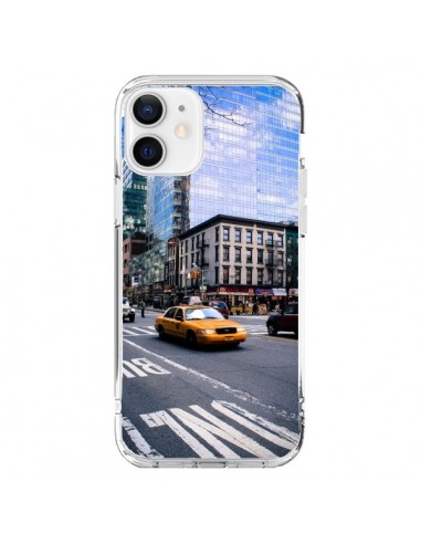 Coque iPhone 12 et 12 Pro New York Taxi - Anaëlle François