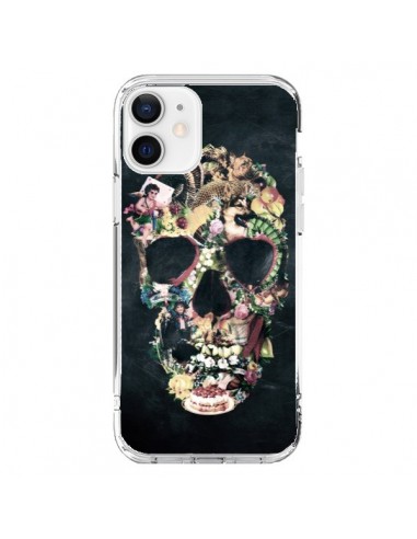 Coque iPhone 12 et 12 Pro Skull Vintage Tête de Mort - Ali Gulec