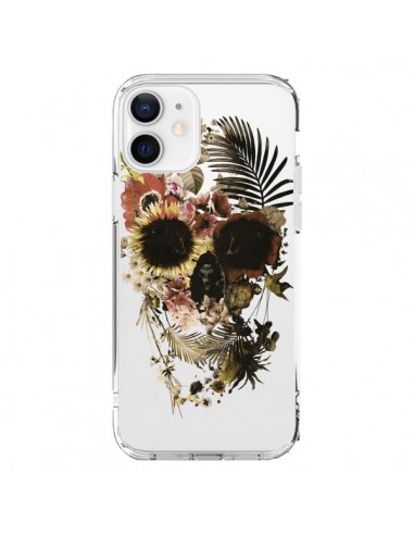 Cover iPhone 12 e 12 Pro Garden Teschio Trasparente - Ali Gulec