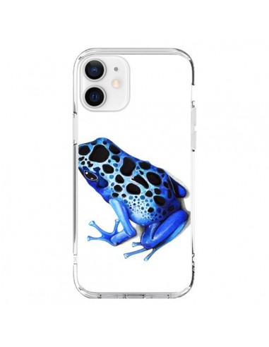 Cover iPhone 12 e 12 Pro Rana Blu - Annya Kai