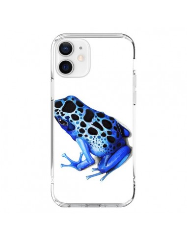 iPhone 12 and 12 Pro Case Blue Frog - Annya Kai