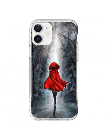 Coque iPhone 12 et 12 Pro Le Petit Chaperon Rouge Bois - Annya Kai