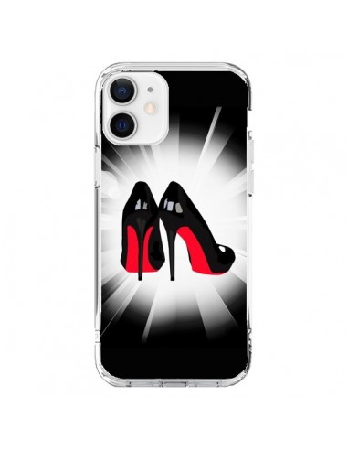 Coque iPhone 12 et 12 Pro Chaussures Semelles Rouges Red Soles Femme - Aurelie Scour