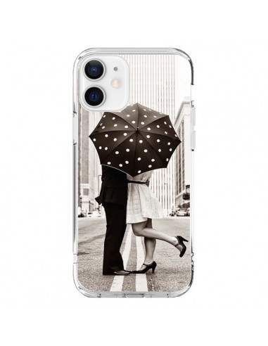 Cover iPhone 12 e 12 Pro Segreto dietro l'Ombrello Amore Coppia - Asano Yamazaki