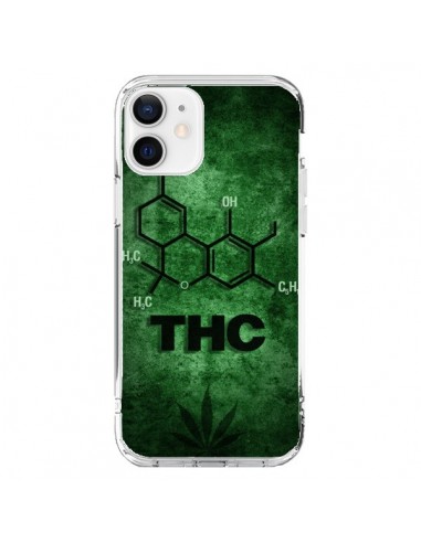 iPhone 12 and 12 Pro Case THC Molecules - Bertrand Carriere