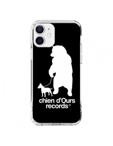 Coque iPhone 12 et 12 Pro Chien d'Ours Records Musique - Bertrand Carriere