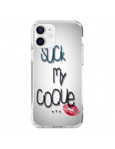 Coque iPhone 12 et 12 Pro Suck my Coque iPhone 6 et 6S Lips Bouche Lèvres - Bertrand Carriere