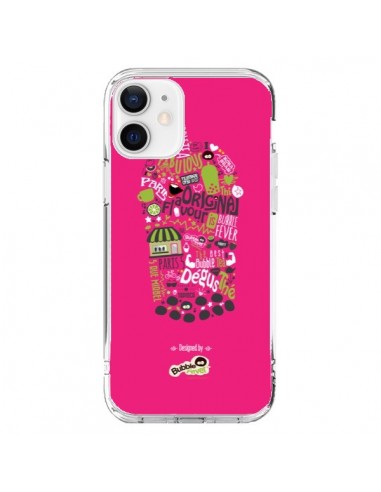 Coque iPhone 12 et 12 Pro Bubble Fever Original Flavour Rose - Bubble Fever