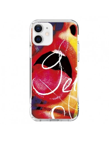 Coque iPhone 12 et 12 Pro Get Bouche Sexy - Brozart