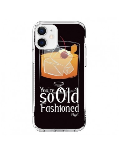 Coque iPhone 12 et 12 Pro You're so old fashioned Cocktail Barman - Chapo