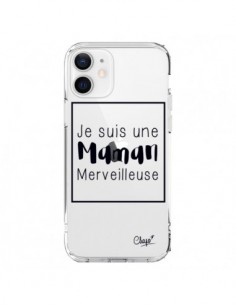 Coque iPhone 12 et 12 Pro Je suis une Maman Merveilleuse...