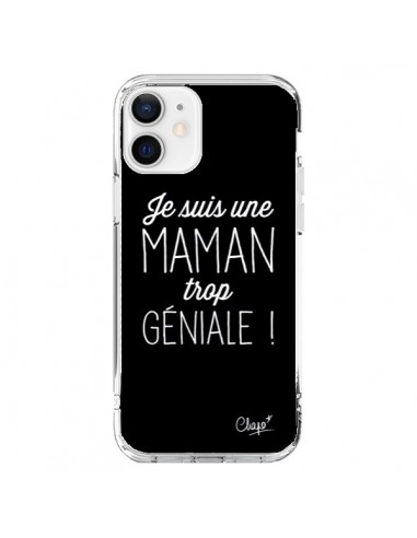 Cover iPhone 12 e 12 Pro Sono una Mamma Geniale - Chapo