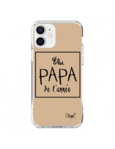 iPhone 12 and 12 Pro Case Elected Dad of the Year Beige -...