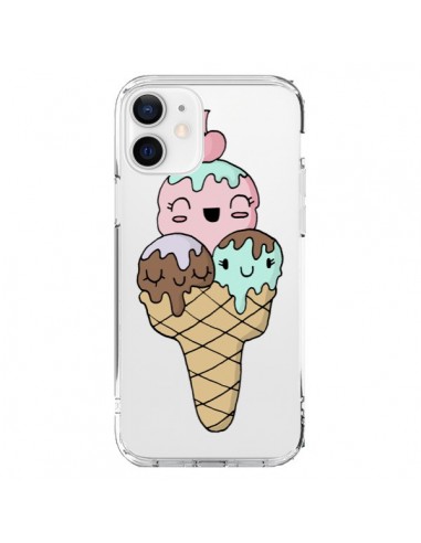 Cover iPhone 12 e 12 Pro Gelato Estate Ciliegia Trasparente - Claudia Ramos