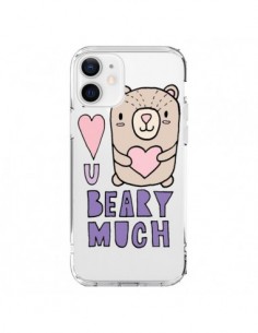 Cover iPhone 12 e 12 Pro I Amore You Beary Much Nounours...