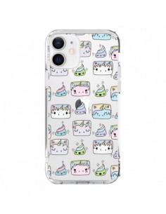 iPhone 12 and 12 Pro Case Unicorn Cute Swag Clear -...