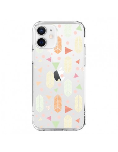 Coque iPhone 12 et 12 Pro Arrow Fleche Azteque Transparente - Claudia Ramos