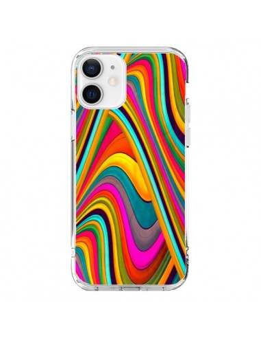 Coque iPhone 12 et 12 Pro Acid Vagues - Danny Ivan